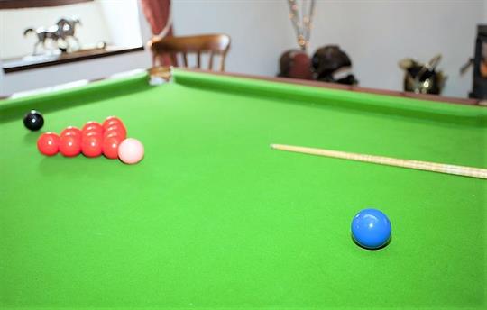 Snooker table