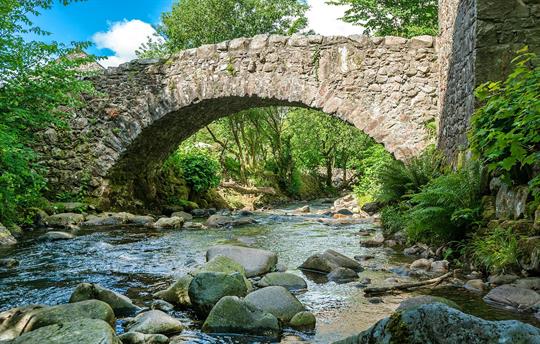 Bridge over the Whillan Beck