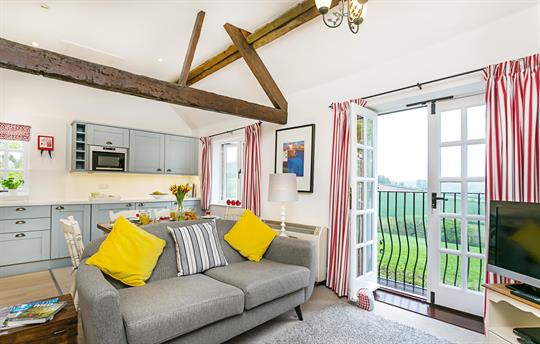 Living Area Bell Cottage