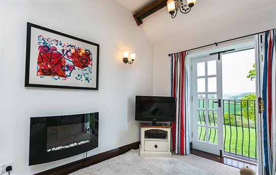 View from Oak Cottage Living Area