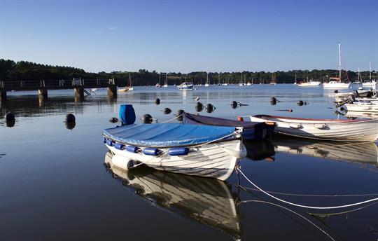 Dittisham just a short drive away