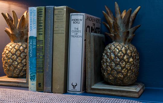 Wood Cottage plentiful books