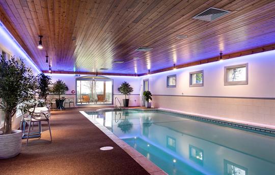 Indoor pool at Beacon Hill