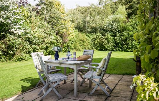 Larch private garden