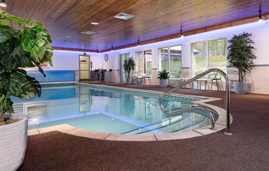 Indoor pool at Beacon Hill Spa