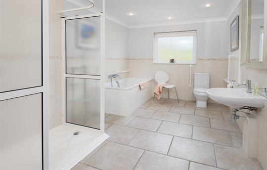 Large accesible bathrooms