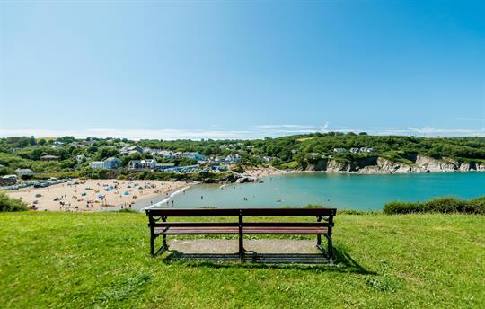 Outside the front door