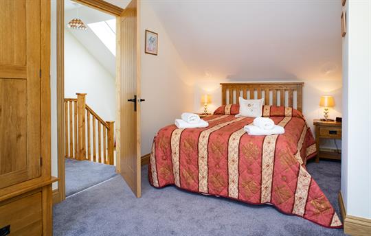 Teifi cottage master bedroom