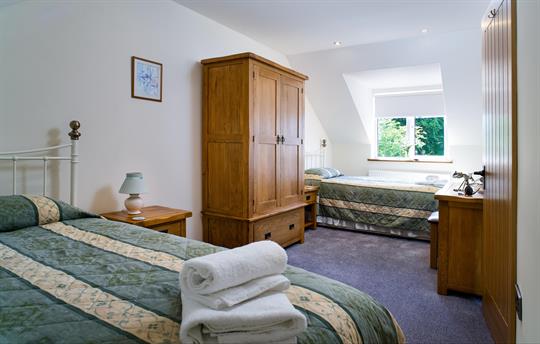 Cych cottage bedroom