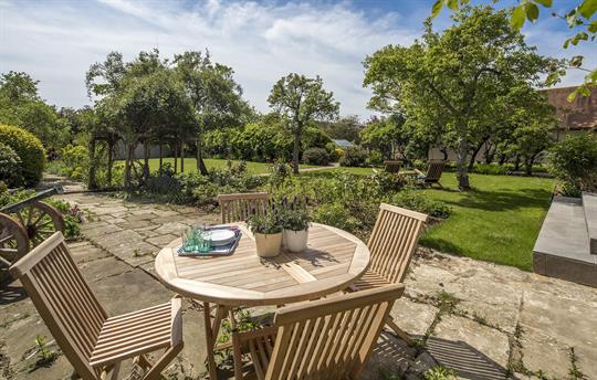 Dine Outside In Enchanted Gardens