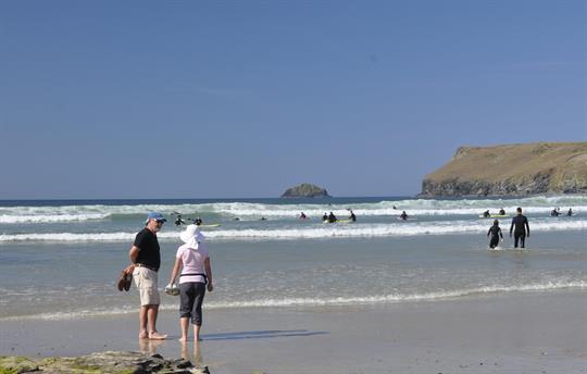 Local beach - Polzeath