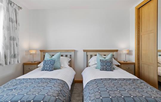 Gorgeous twin bedroom