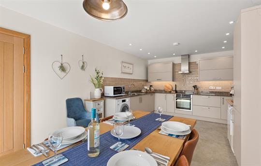 Fully equipped kitchen