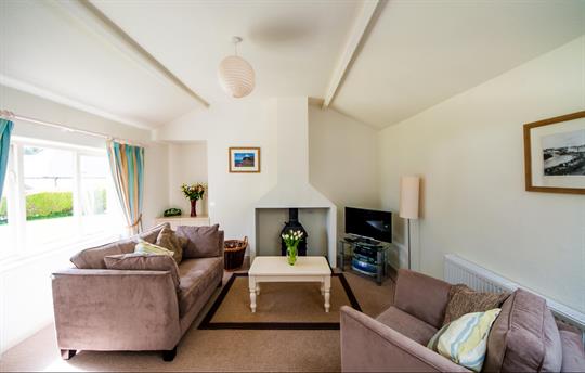 Swallow - lounge with woodburner