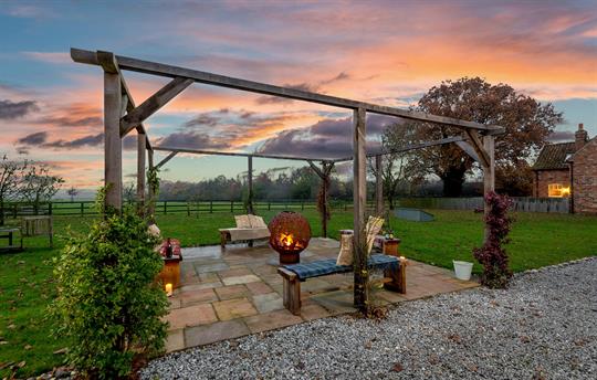 Fireball at sunset 2