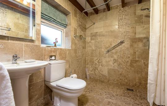 Luxury wet room in the Stables