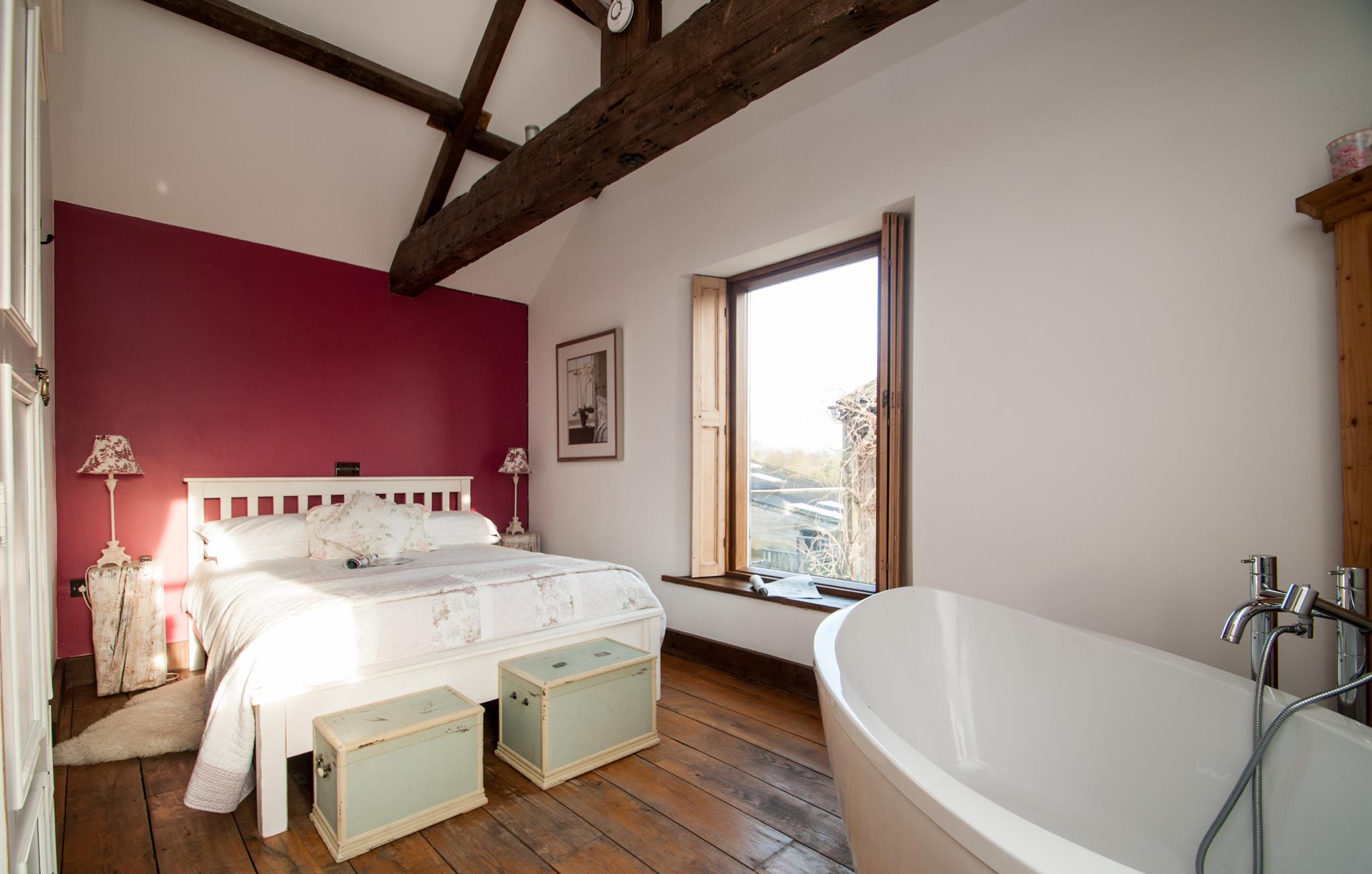 Ruby's double bedroom