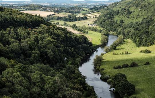 View of the River Wye from Symmonds Yat Rock