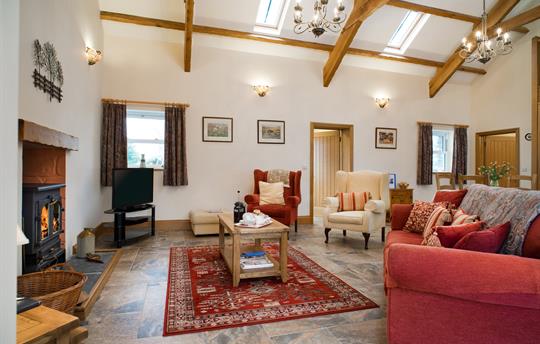 Luxurious living area