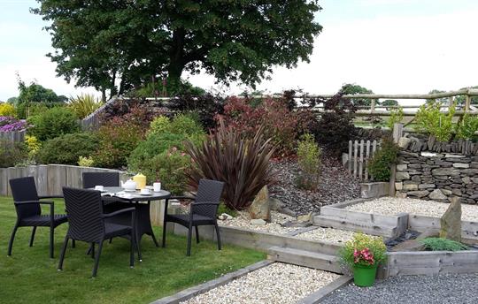 Outdoor seating area