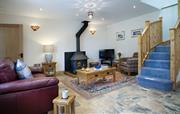Cych Holiday Cottage living area