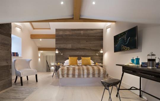 Bedroom from the balcony