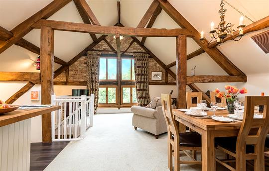 Open plan living room 