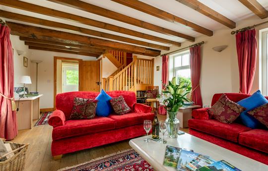 Spacious living area