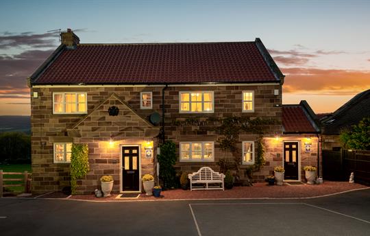 Sunset at Unique Retreats