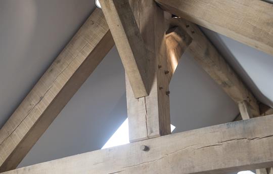 Oak beams
