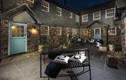 The Garth Courtyard at Night