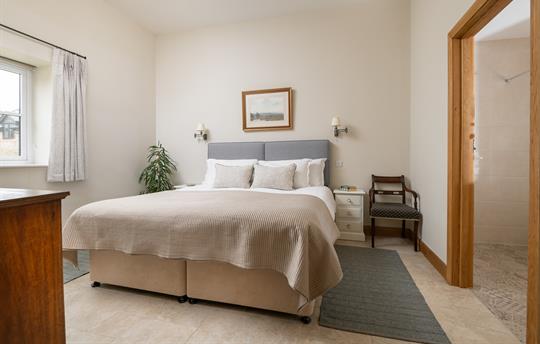 Bedroom with super king bed