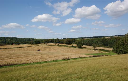 View from Barrow Hill Barns