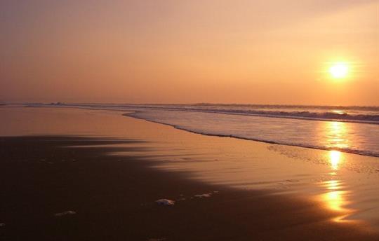 Admire the gorgeous sunsets