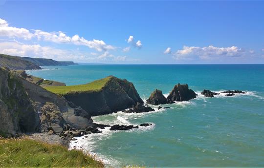 Spectacular coastal walks nearby