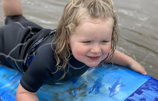 Borrow one of our body boards