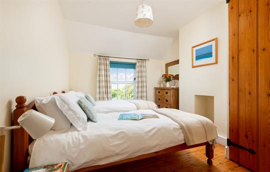 Twin bedroom just right for children or adults