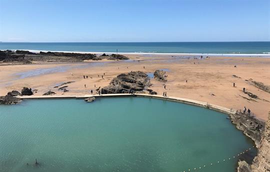 Take a dip in the spectacular Bude Sea Pool