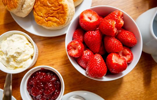 It's Cornwall, so it must be time for a cream tea