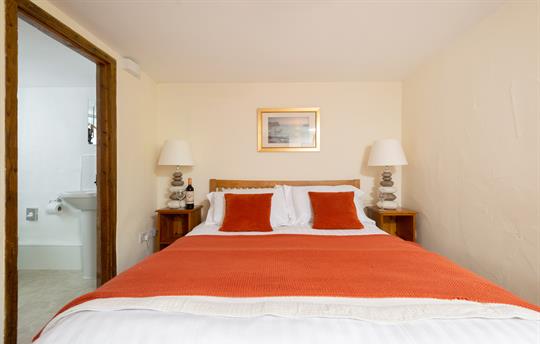 Comfortable king size bed