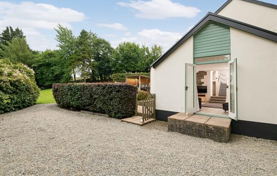 Outside front of Cottage