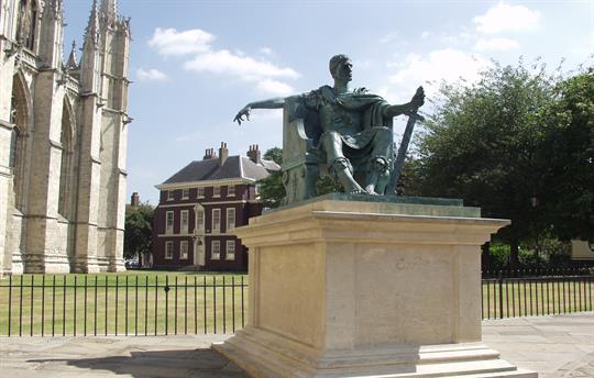 York Minster Statue of Constantine