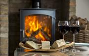 Wood burner and wine