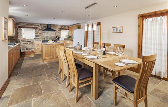 Uppergate Barn Kitchen and Dining Room