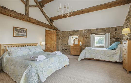 Uppergate Barn Family bedroom