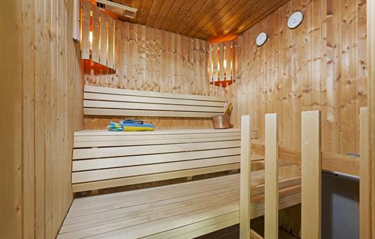 Sauna at the Uppergate Pool