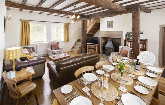 Bray Cottage  Lounge and Dining Room