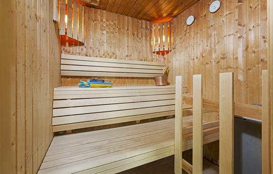 Sauna at the Uppergate Pool