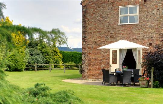 Enjoy a quiet moment in the garden