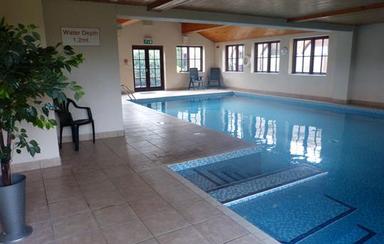 Heated indoor pool